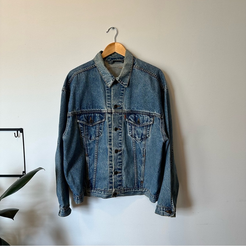 vintage levis denim jacket size large